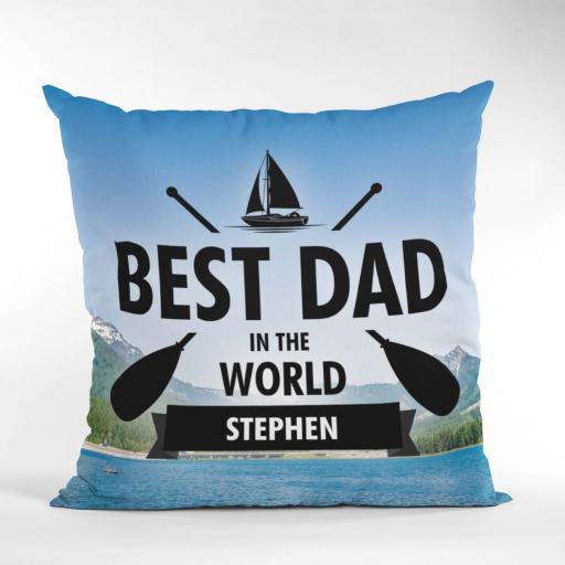 Sailing Best Dad Cushion